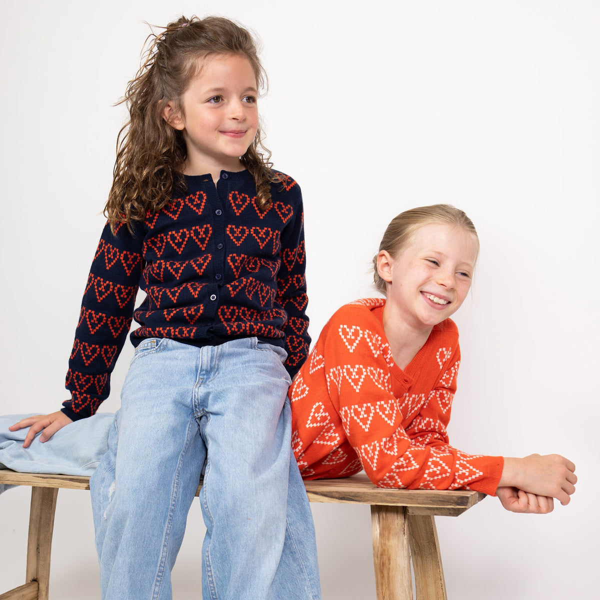 LITTLE HEARTLINE Cardigan