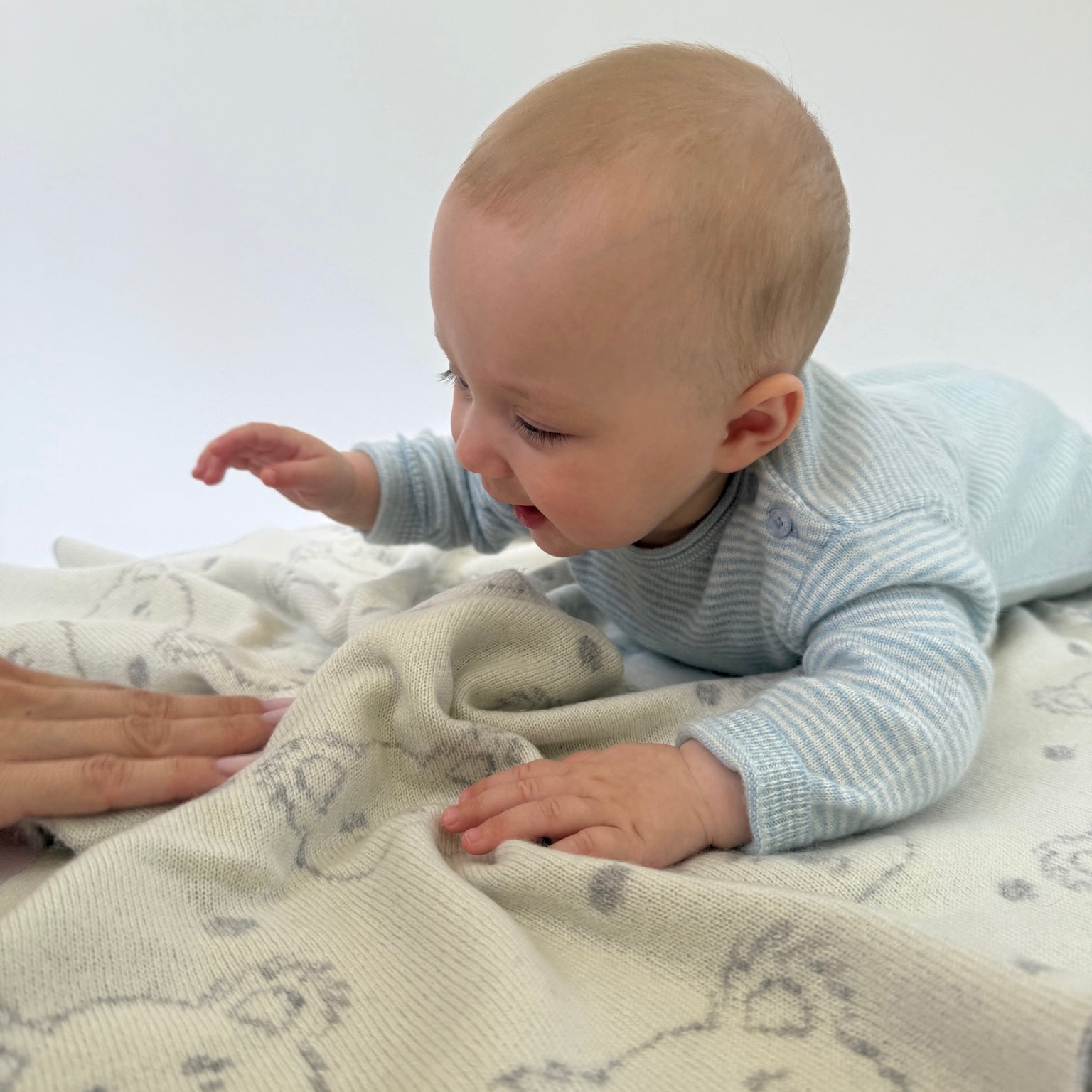 Baby overall KIM MINISTRIPE