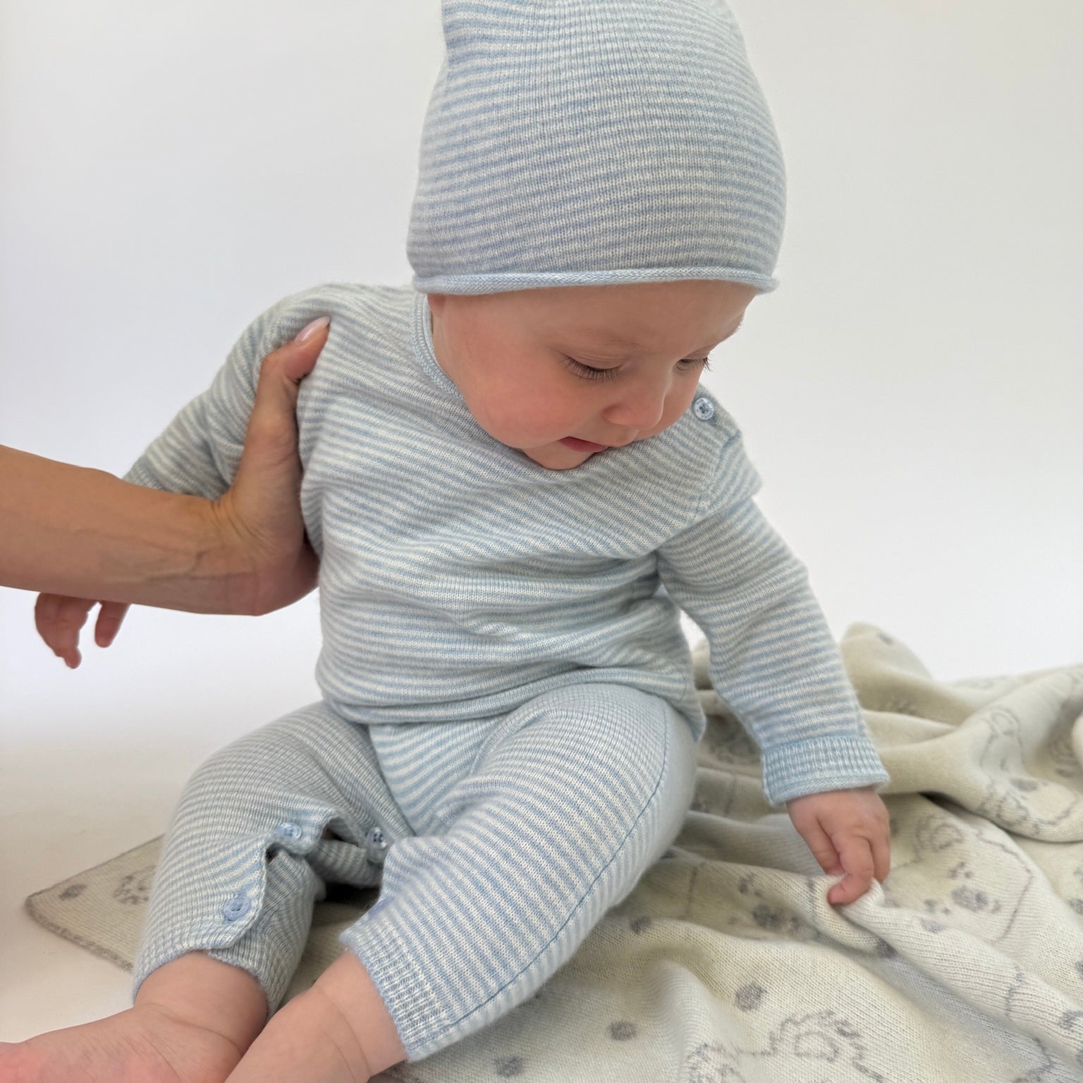 Baby overall KIM MINISTRIPE