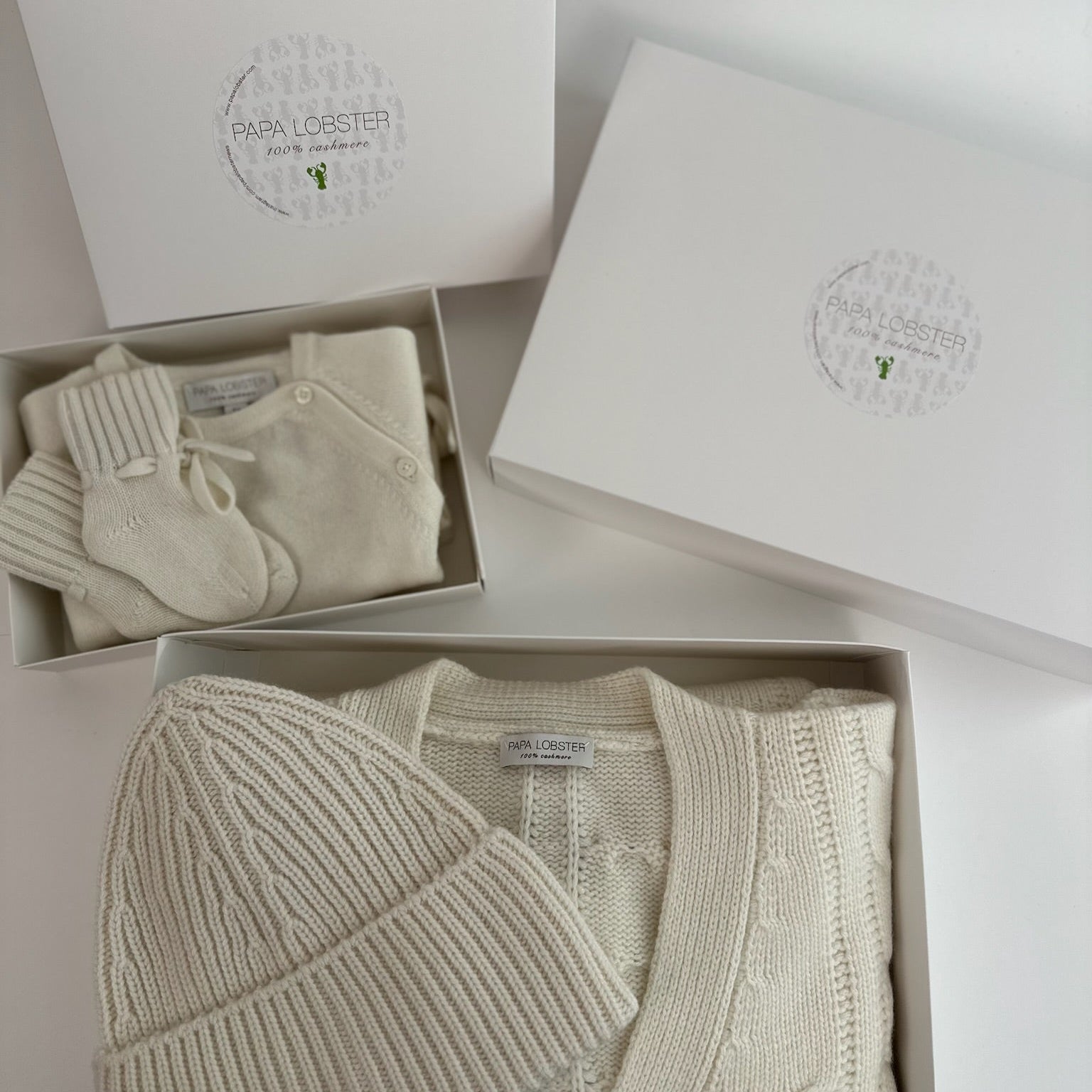 Premium gift box with transparent window