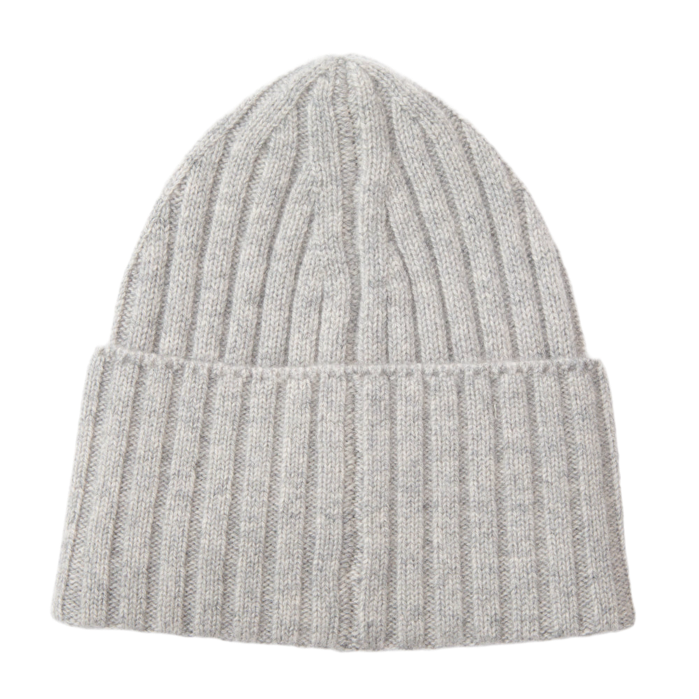 Hat MATTI - light gray mélange+dark blue