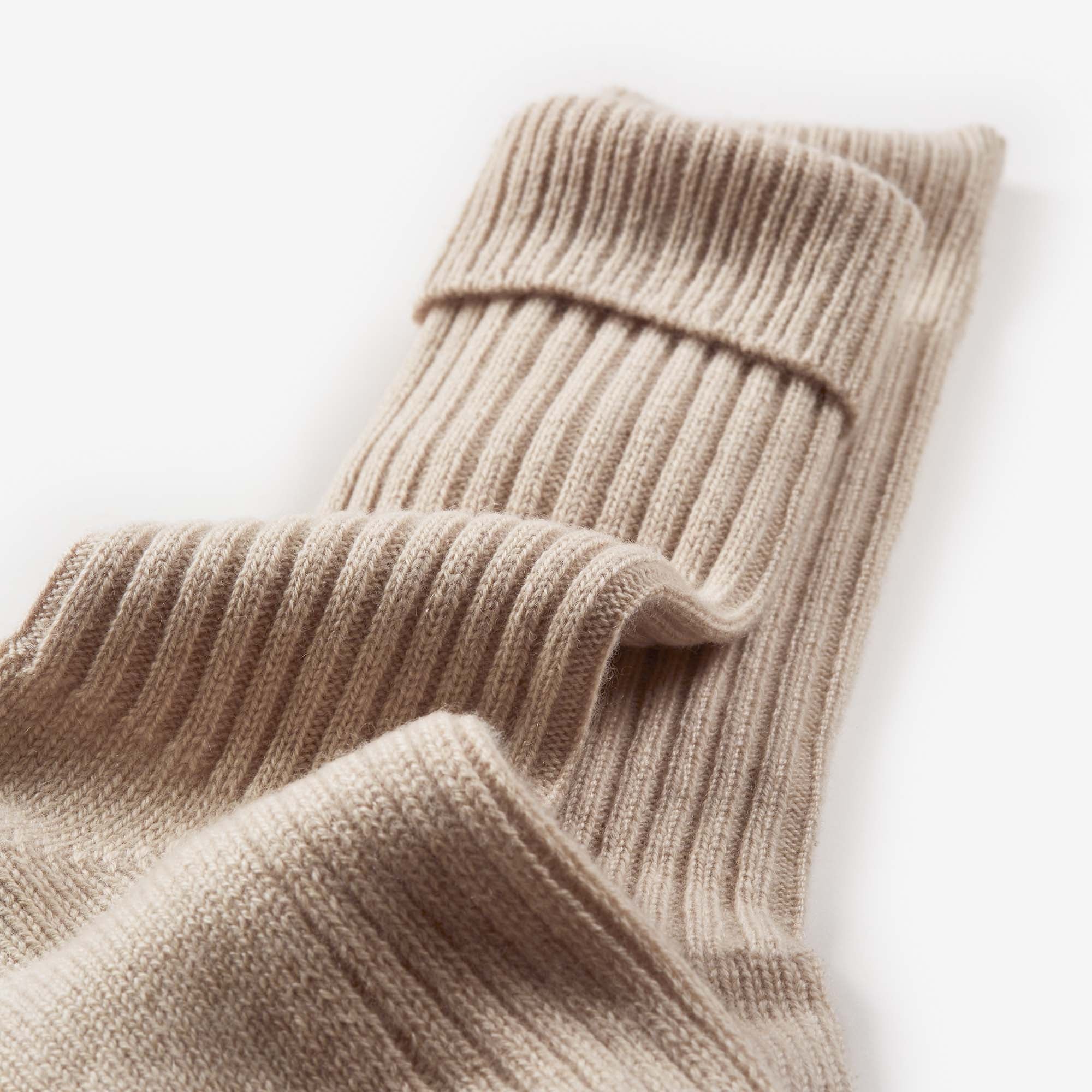 SOLID cashmere socks