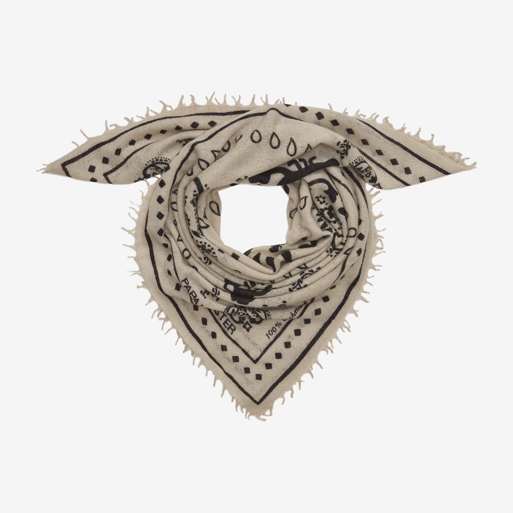 CAMILLE Paisley BIG Cashmere Scarf
