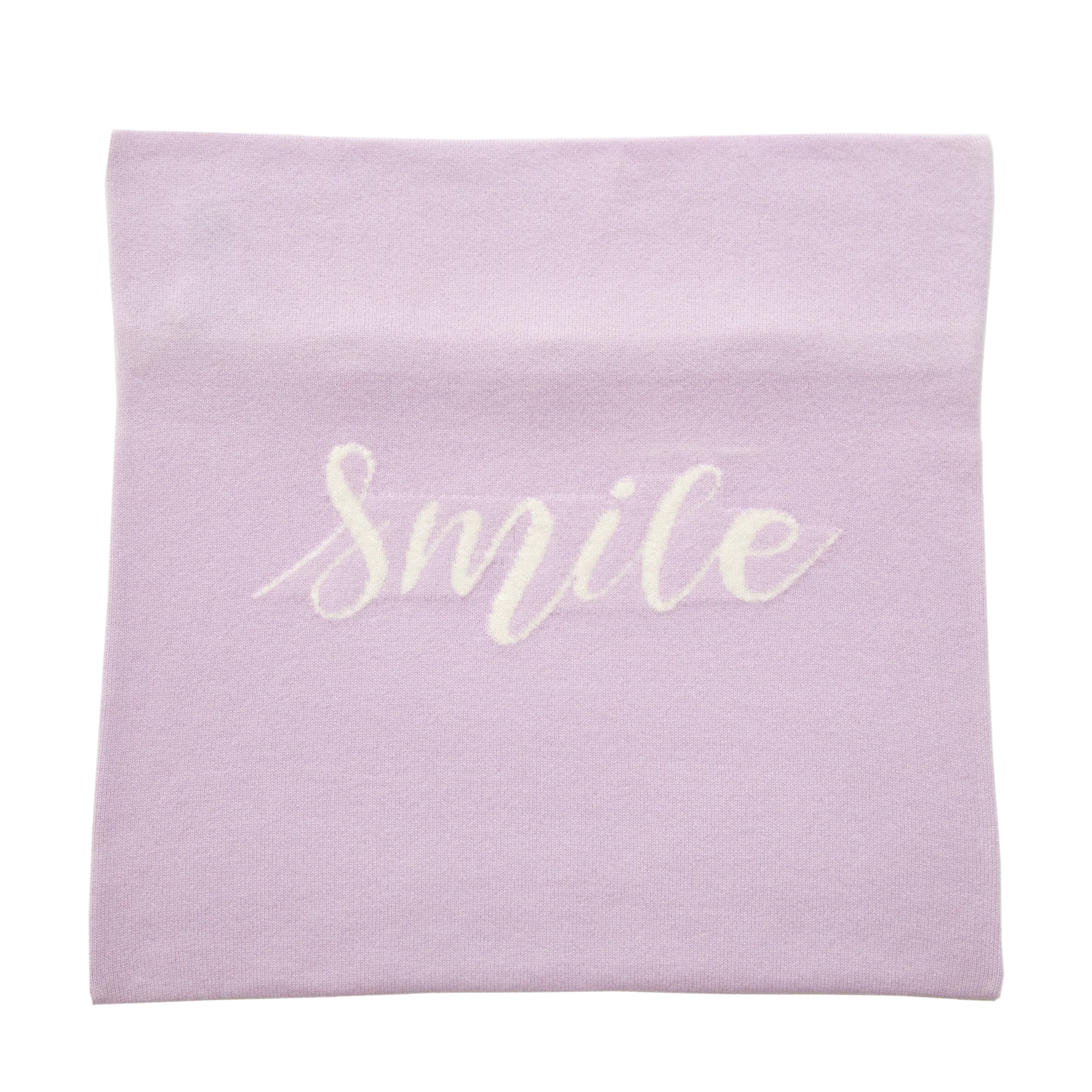 Cashmere cushion cover SMILE
