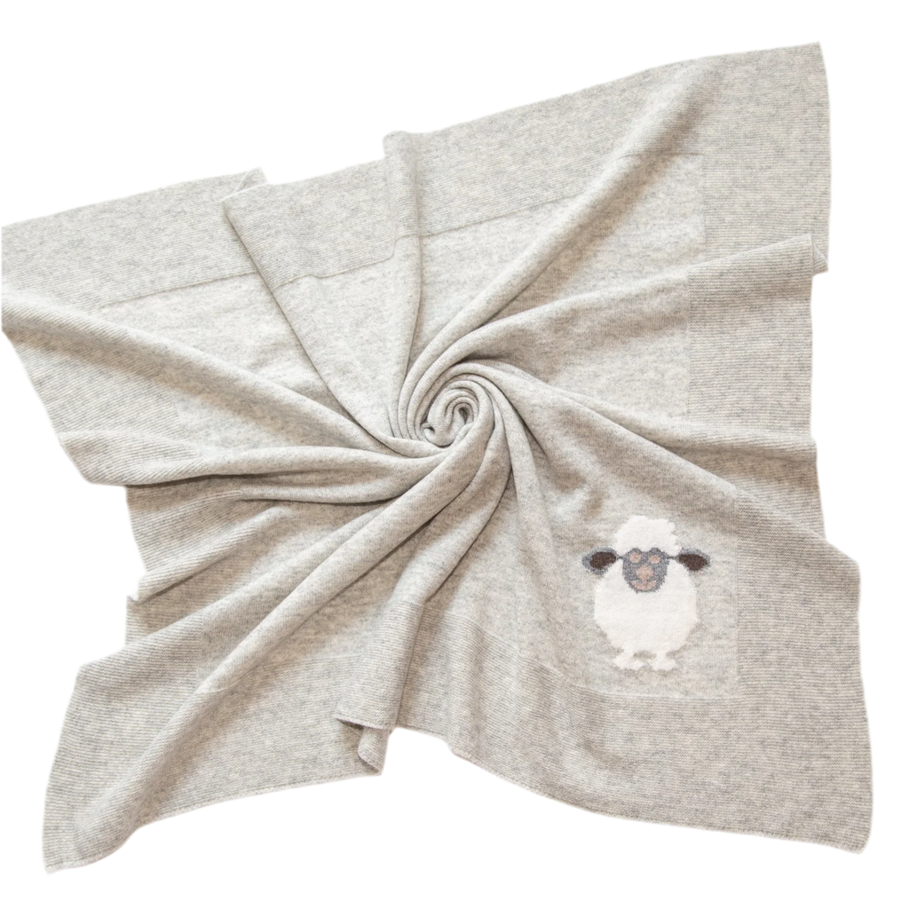 Cashmere blanket for babies & children - light gray – Light gray
