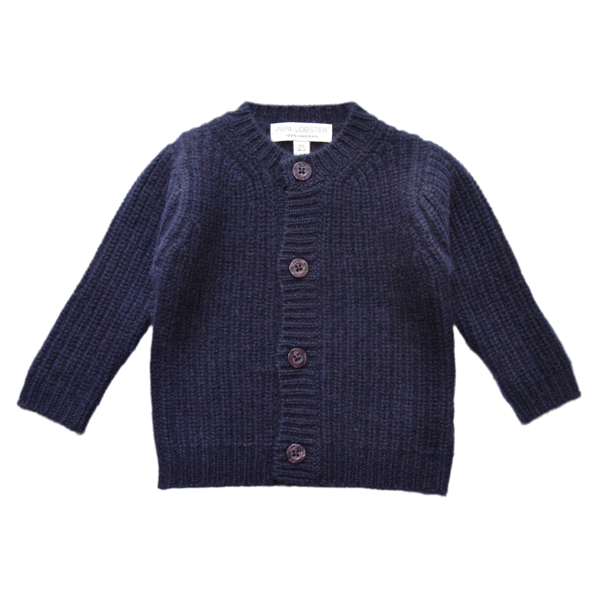 NOVA X cardigan made of patent knit