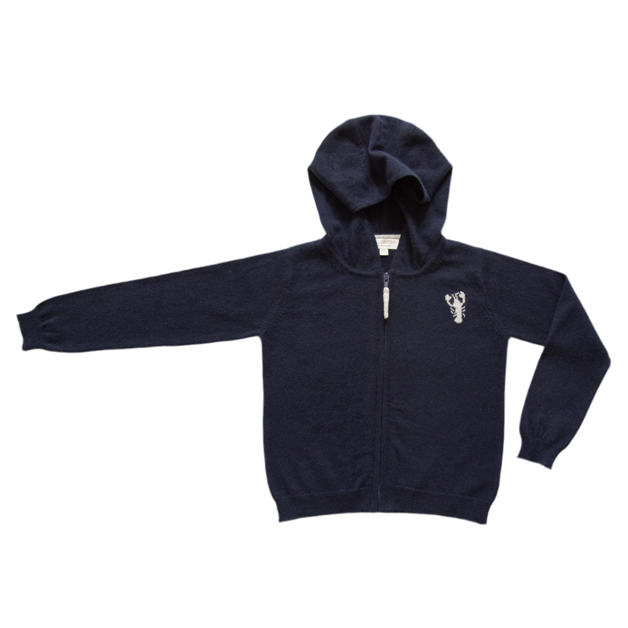 ZIGGY Zipper hooded jacket