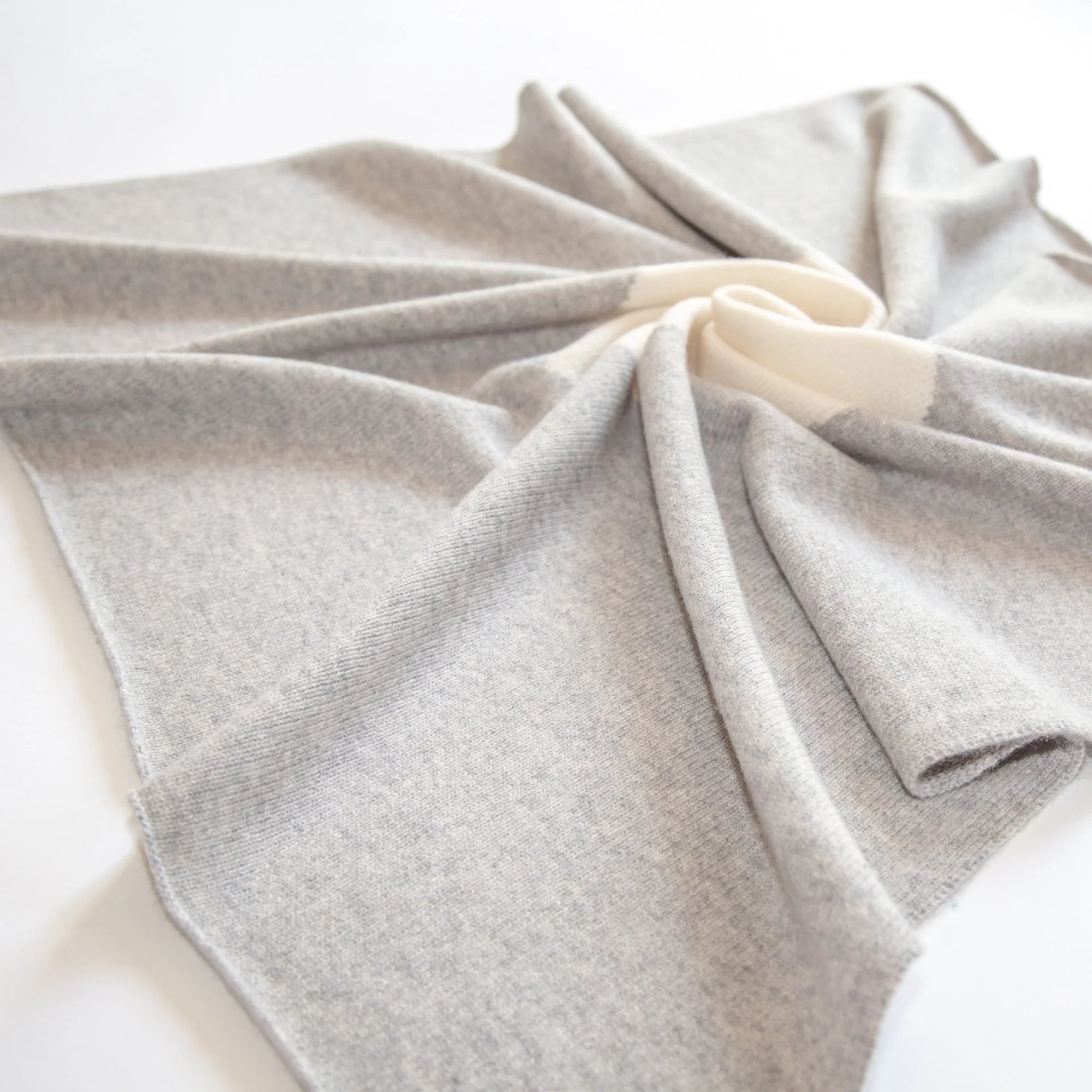 HEART cashmere baby blanket