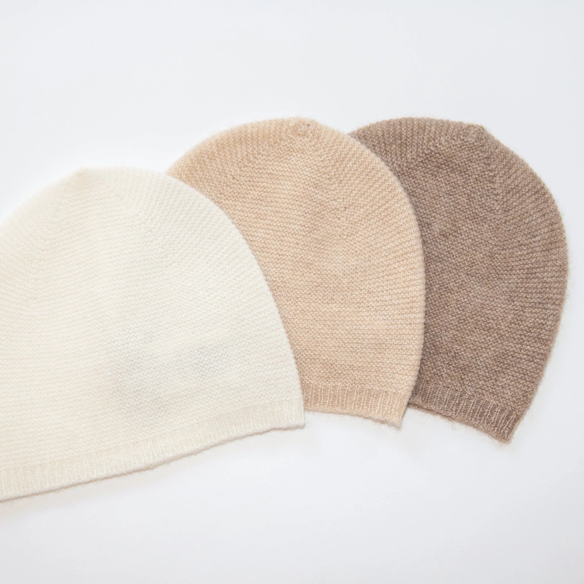 Cashmere knitted hat for babies - allNATURAL beige – allNATURAL Beige