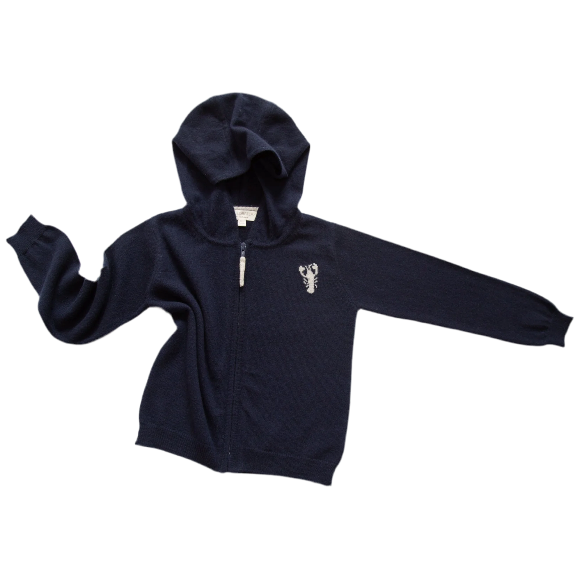 ZIGGY Zipper hooded jacket
