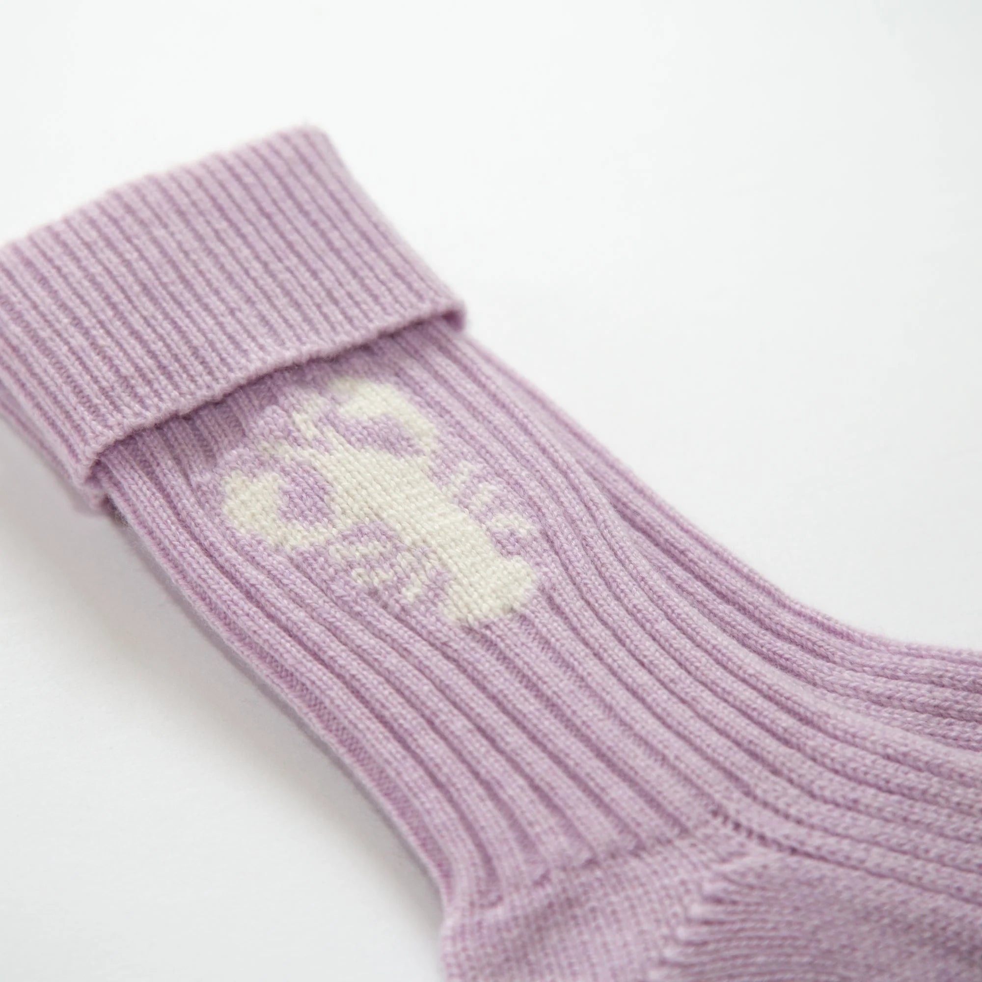 PAPA LOBSTER cashmere socks