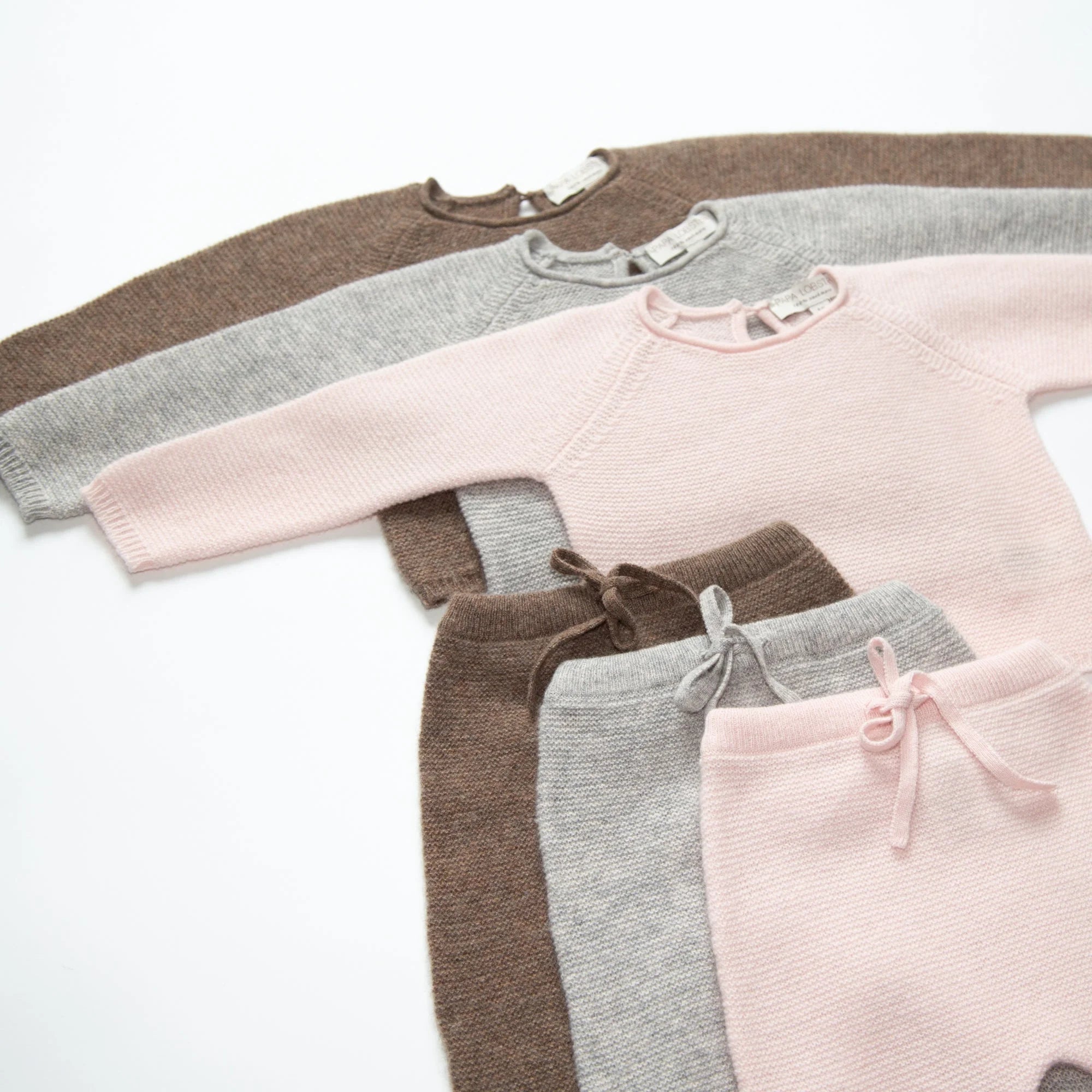 ANOUK cashmere baby set (sweater & trousers)