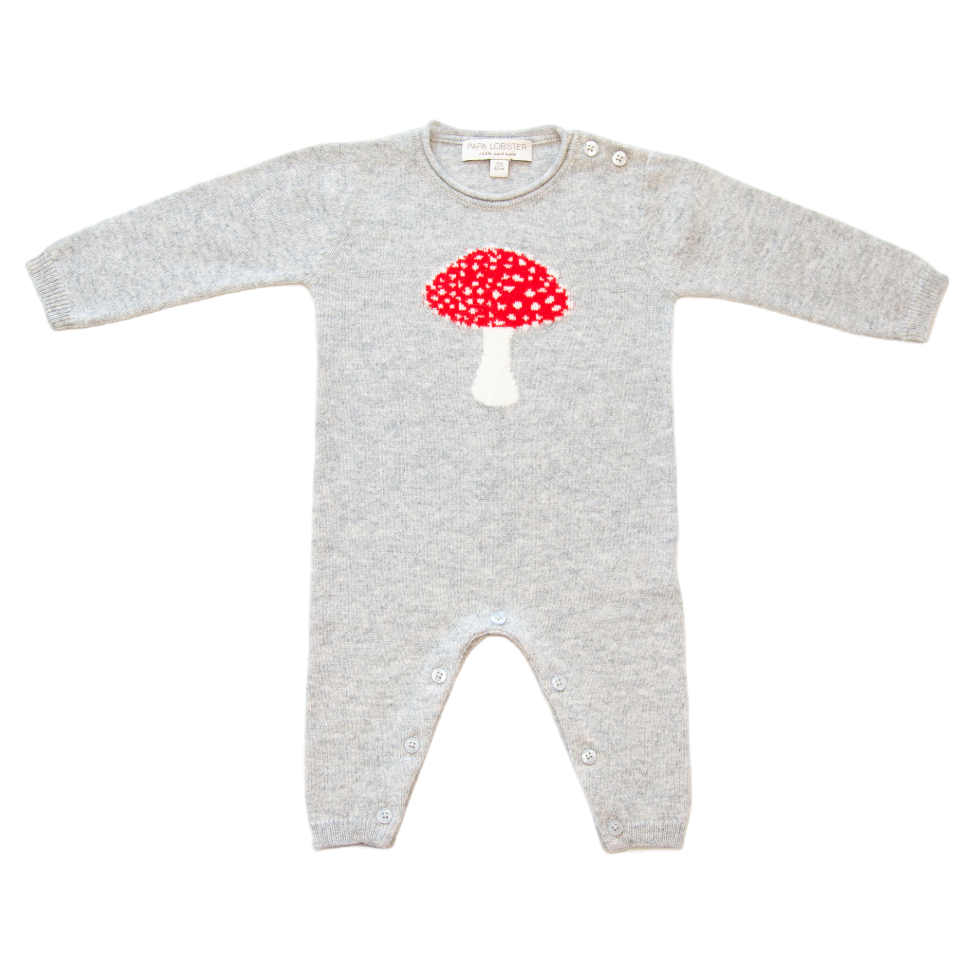 Baby-Overall MUSHROOM