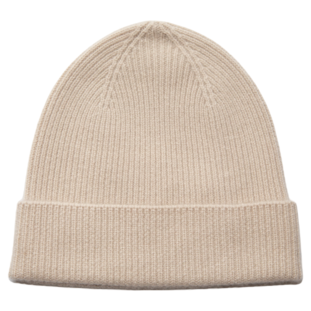 Cashmere Beanie Hat for Women - Oat – Oats Cashmere Beanie Hat for Women - Oat – Oats