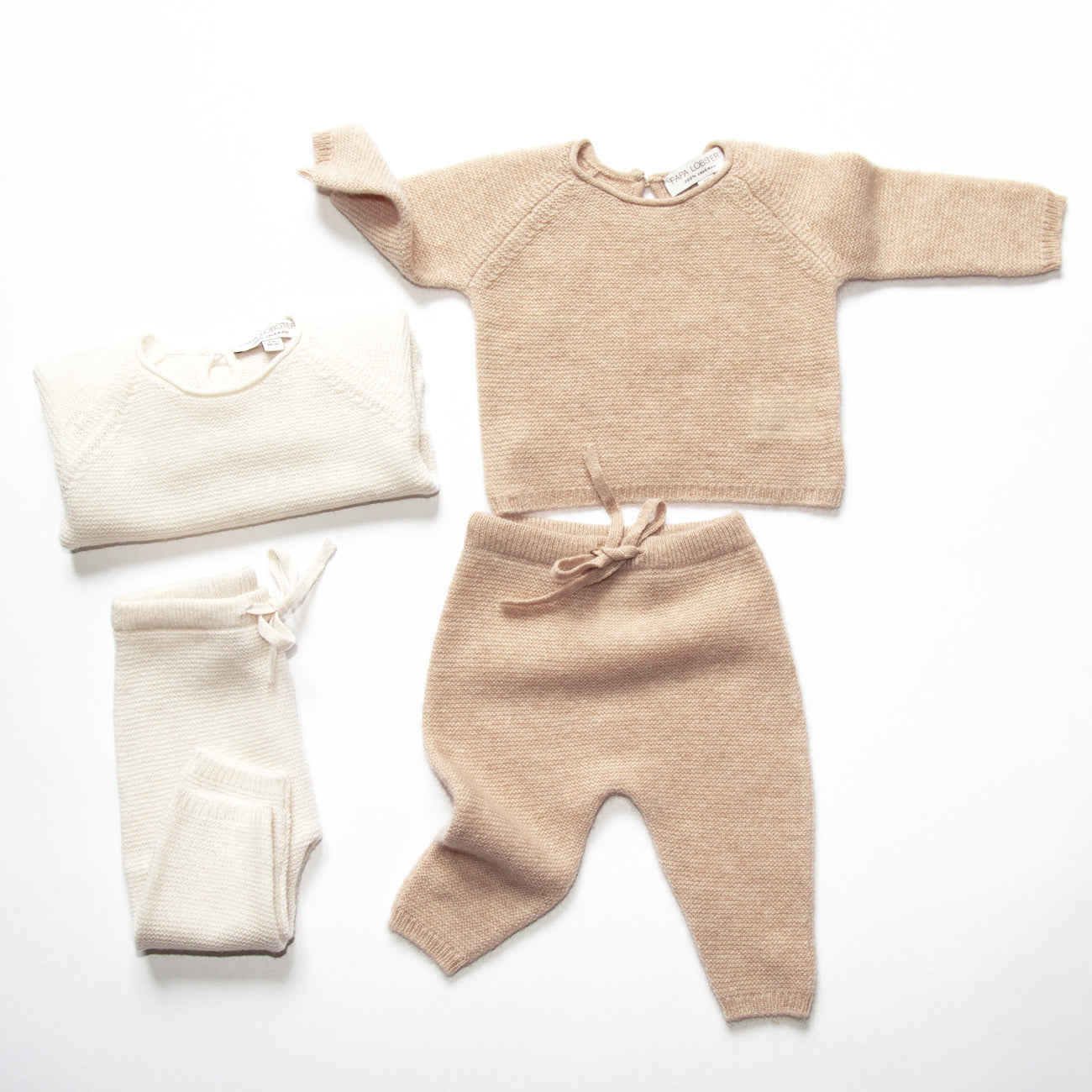Kaschmir-Baby-Set ANOUK (Pulli & Hose) 