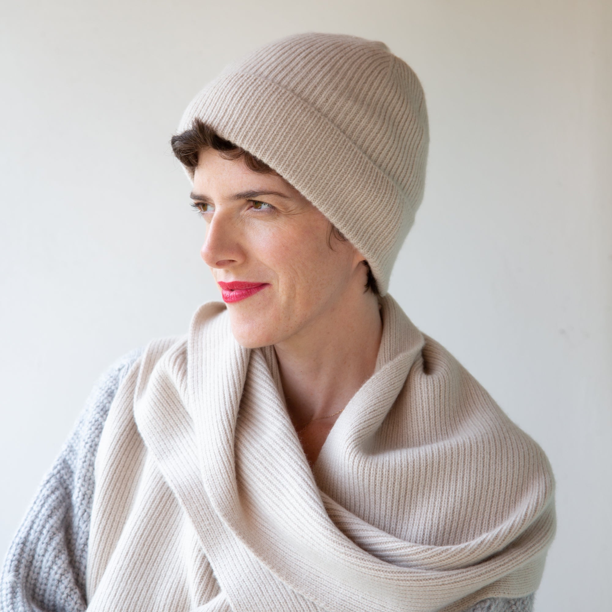 美品 main story Beanie Oat M/L 美品 main story Beanie Oat M/L
